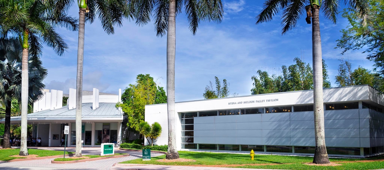 image of the current exterior of the lowe art museum 