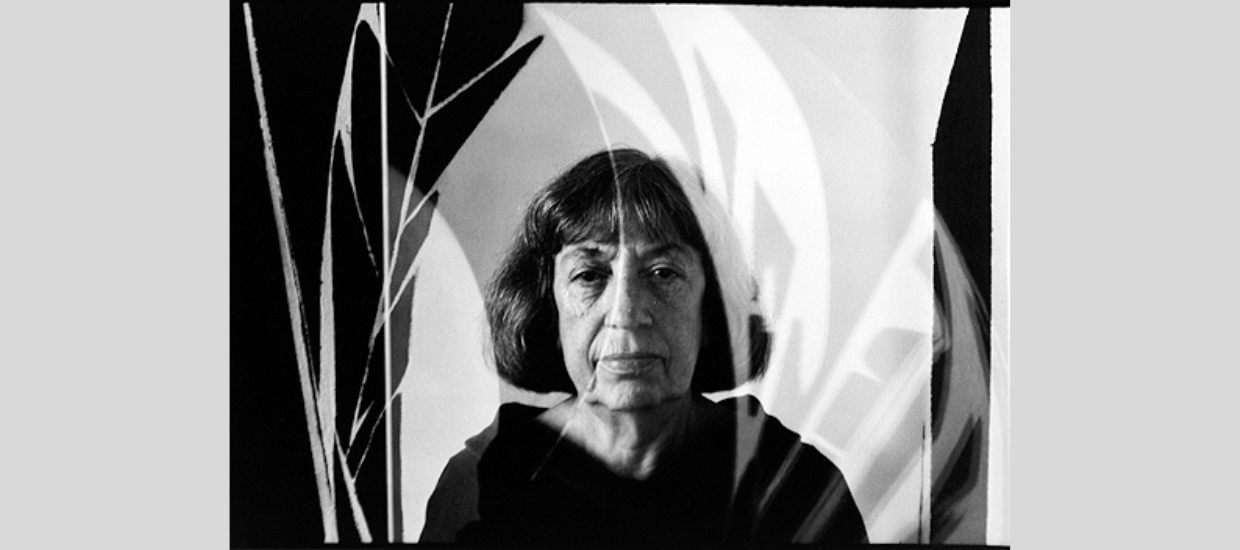 Picture of Lee Krasner shot by Arnold Newman