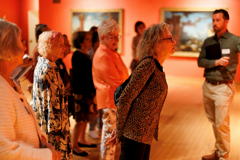 Photo of volunteers at the Lowe Art Museum