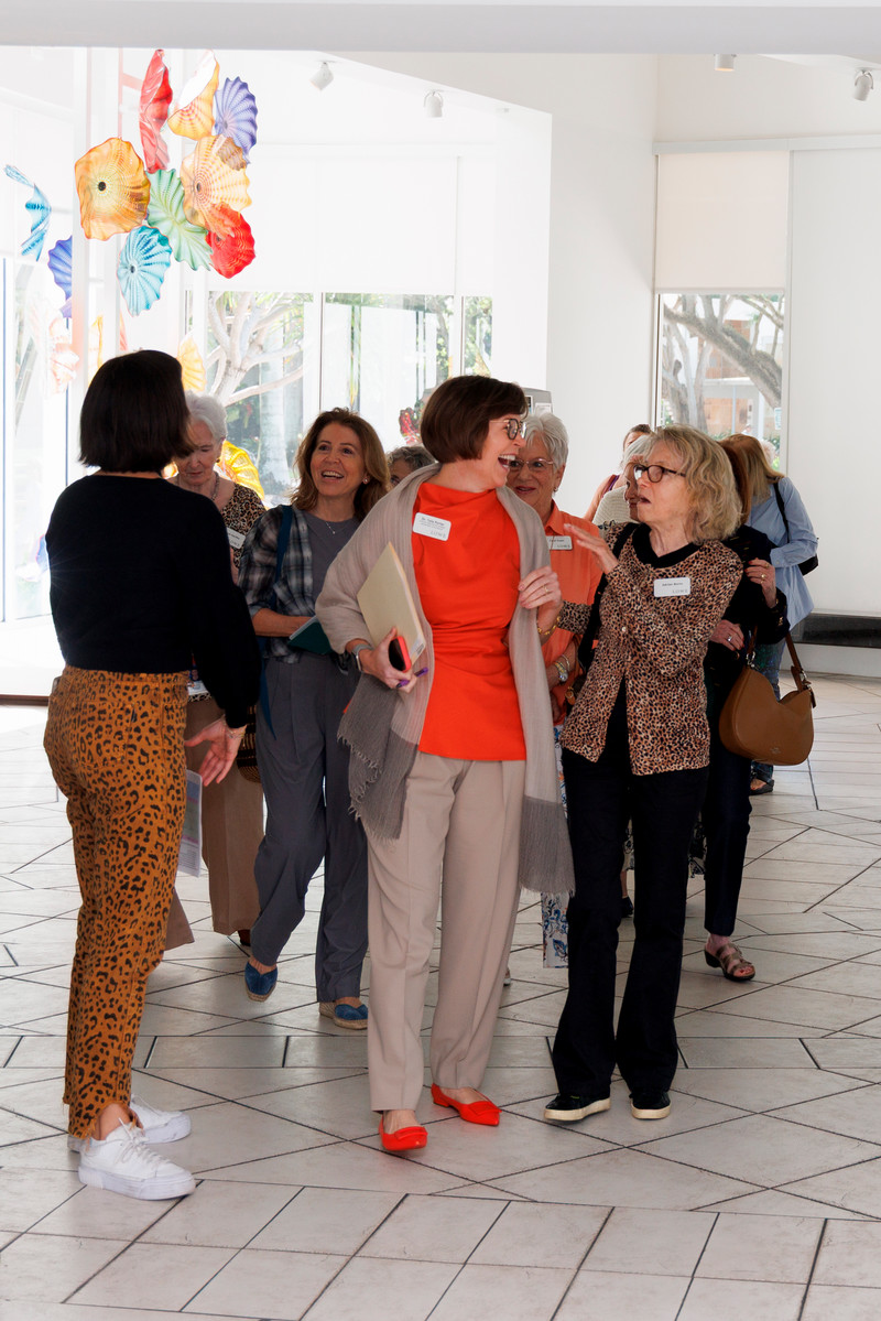 Volunteers at the Lowe Art Museum